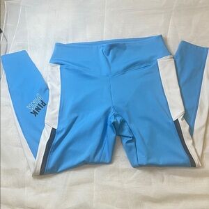 Victoria's Secret Pink Blue and White Leggings